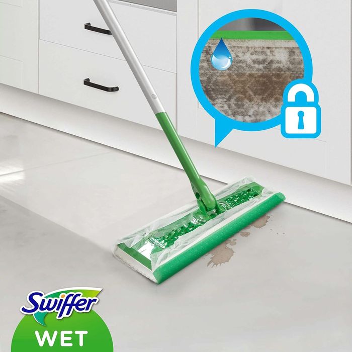 Lavete umede pentru podea, linoleum Swiffer Wet, Pachet de 10 Bucati, - Curatare Umeda Eficienta
