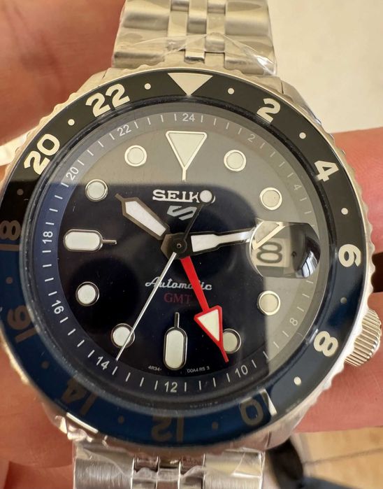 Seiko 5 Sports 42 mm SKX Blueberry SSK003 Automat GMT