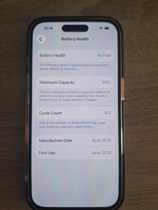 iPhone 16 / 128GB / 99% / като нов / гаранция