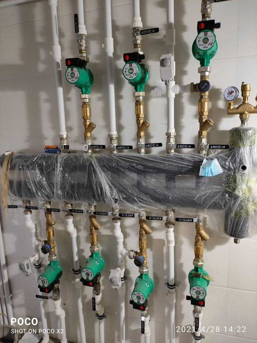 Issiq pol va radiatorlar montaji