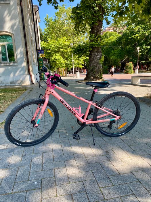 Детски велосипед Cannondale Kids Quick 24, Розов за момиче