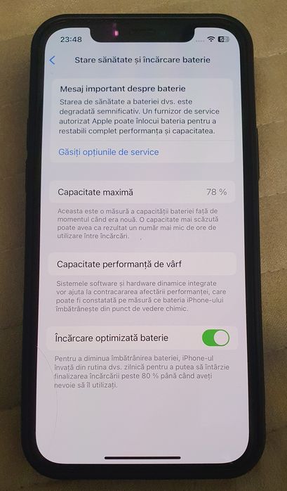 Vand iPhone 12 Pro Graphite 128GB ca nou