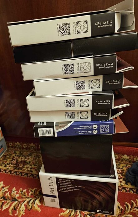 Noctua CPU cooler si Noctua ventilatoare de 120 si de 140