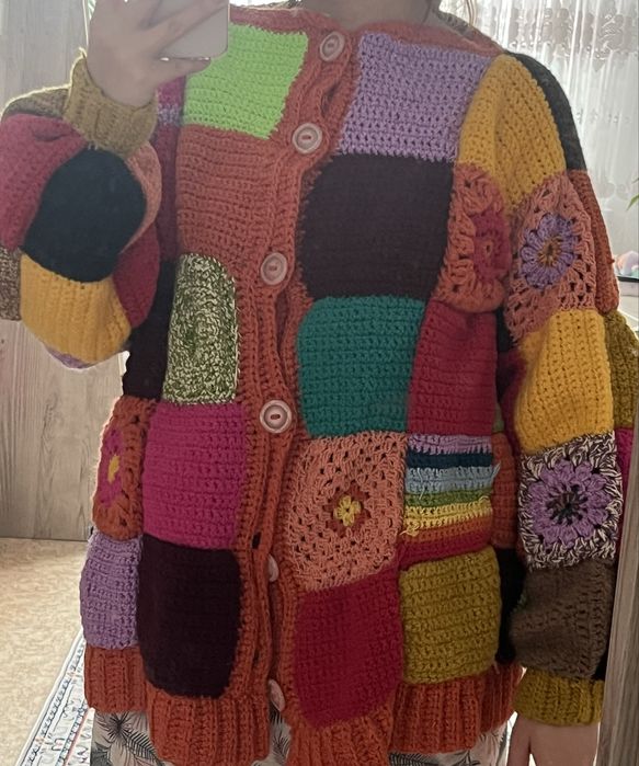 Кардиган ручной работы