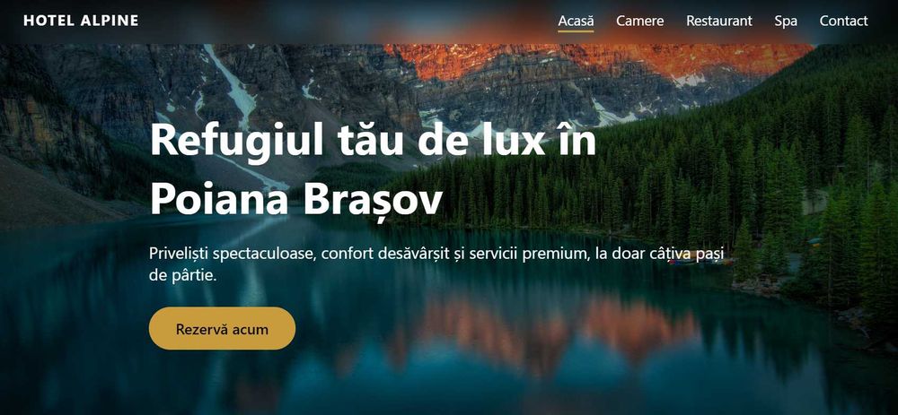 Creare website-uri de prezentare, preturi incepand de la 499 Ron