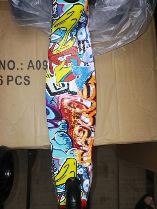 Тротинетка с Графити за деца 2 - 4 години MicMax 02