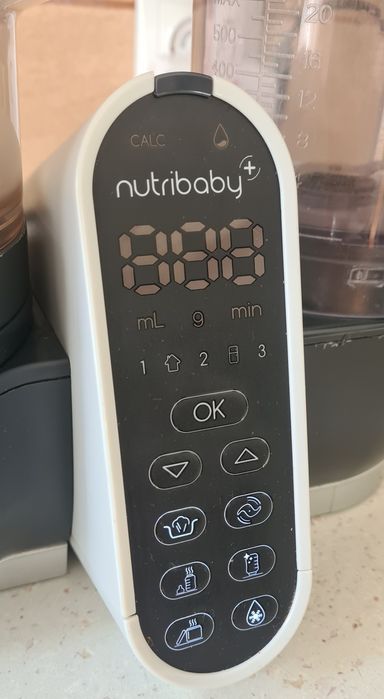 Aparat multifunctional de gatit cu aburi Babymoov - Nutribaby Plus.  Diversificare bebe