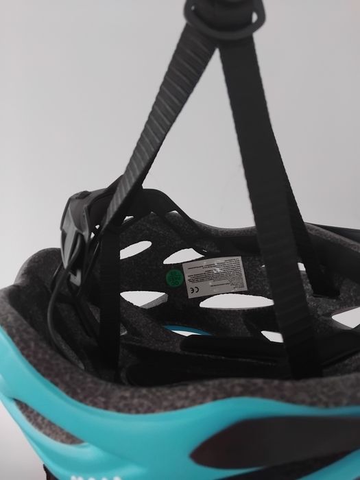 Casca de bicicleta albastra wolt