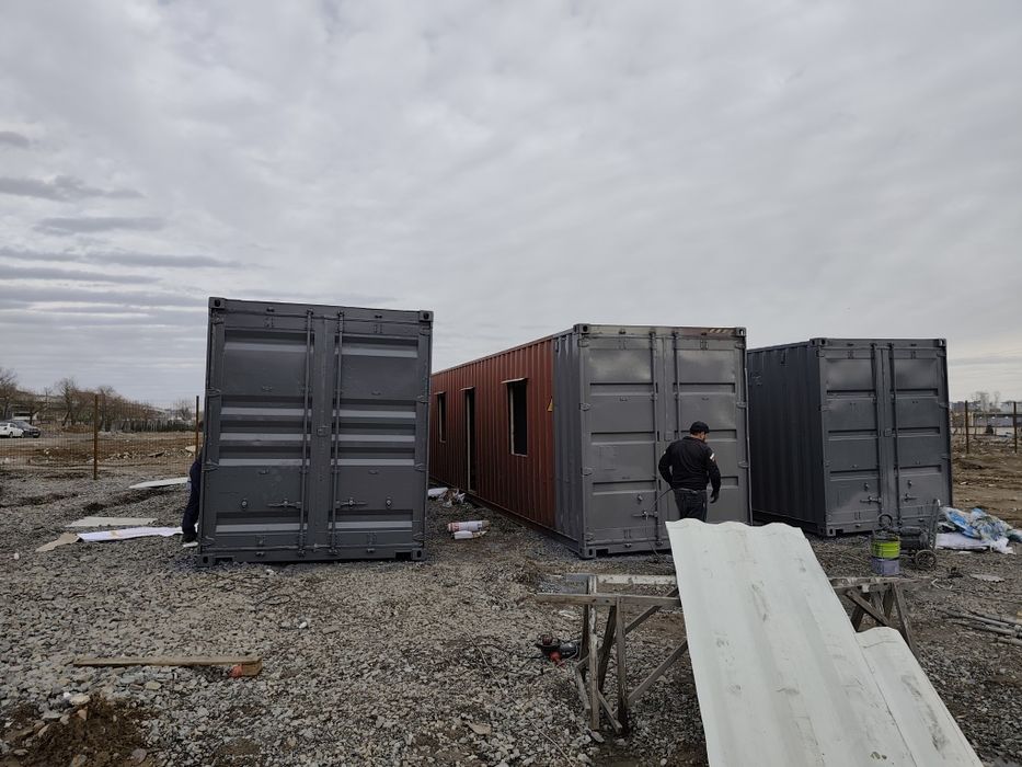 Kоntenirlardan Kuchma Ofes Magazin Контейнер Офес Магазин Санузел