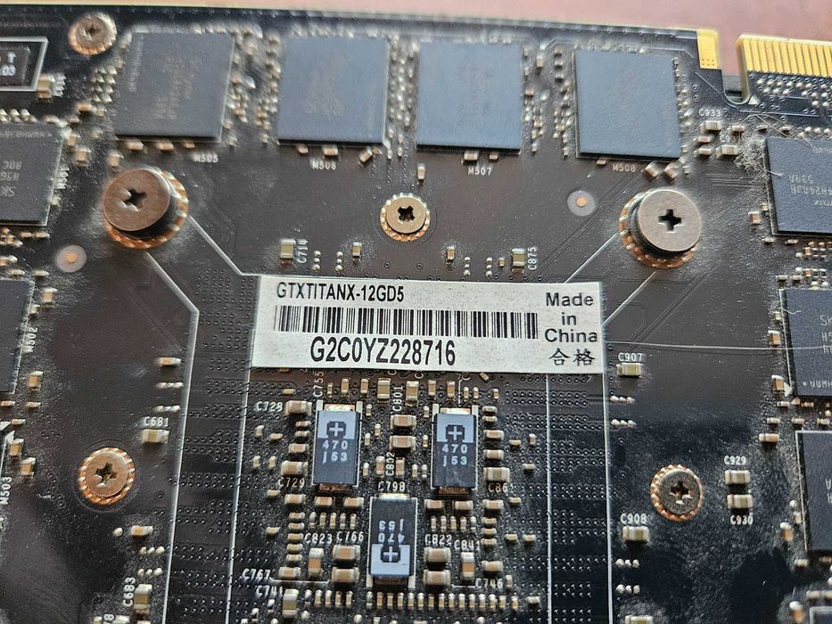 Placa video PCie Asus Nvidia GTX Titan X 12GB DDR5