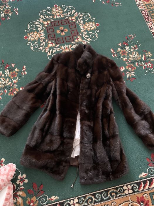 Haina blana naturala vizon / nurca S/M