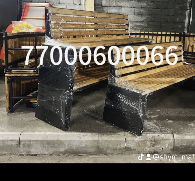 Скамеика урны бисетка