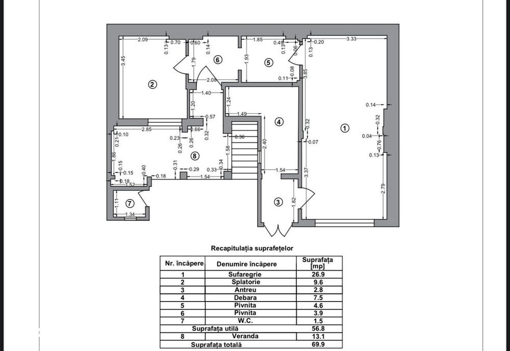 Casa Curte Individuala - Titulescu
