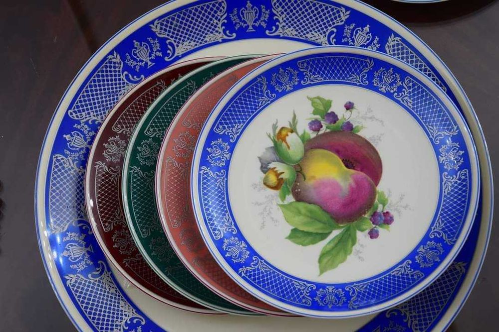 Розенталь. Германия. Сет из 6 тарелок и блюда. Состояние идеальное.