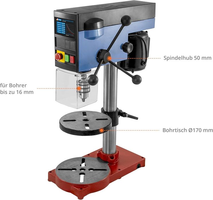 Mașină de găurit cu masă gude GTB 13 Pro