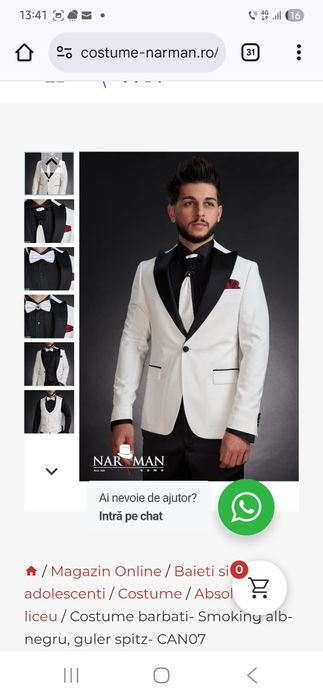 Costum premium nou marime M-L