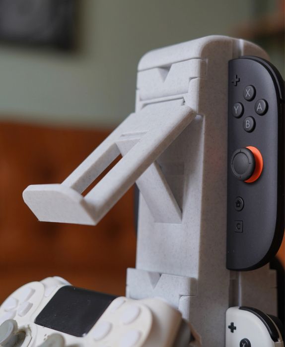 Стойка Xbox, PlayStation и Nintendo Switch контролери + USB зареждане