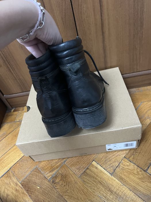 ghete din piele cu toc Lasocki marimea 40