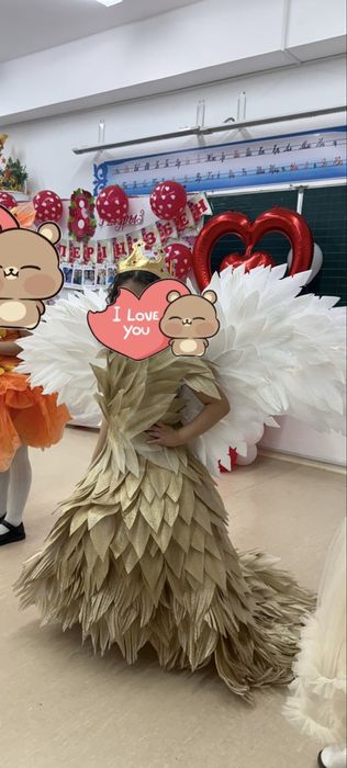 6,7 жас қа қөл өнер көйлегі прокатка беріледі 10 мың