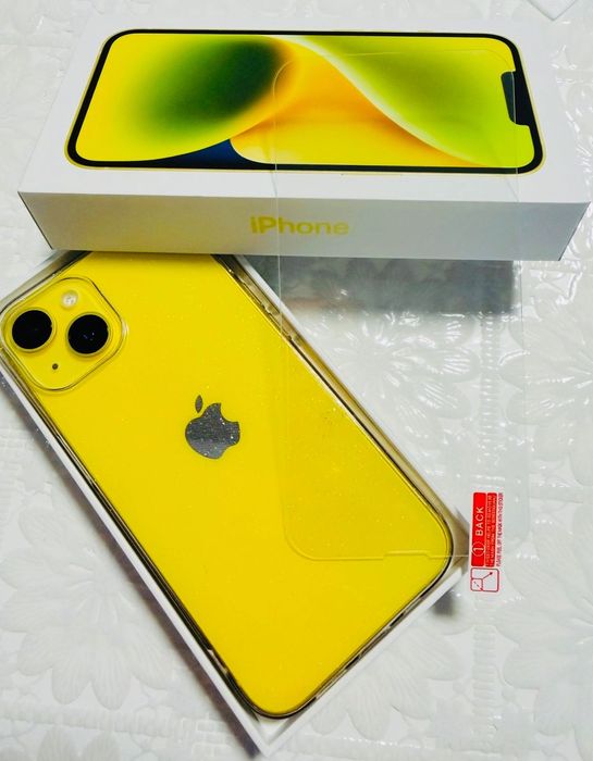 IPhone 14 жълт 128GB