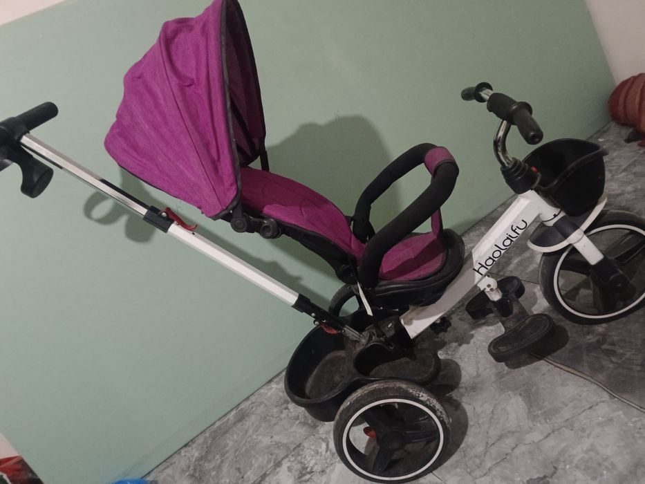 Велосипед детский коляска