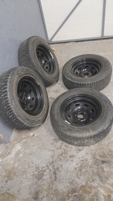 Set Roti Jante Otel cu Anvelope 215 /65/R16  5×114,3  Off Road Dacia Duster Nissan Toyota Subaru Renault Kadjar Kia Hyundai Mazda Freelqnder Suzuki