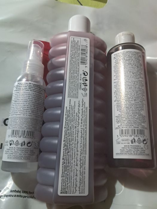 Set cadou 3 produse Senses Avon