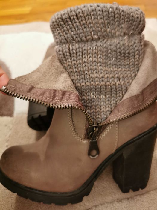 Маркови зимни боти Steve Madden естествена кожа