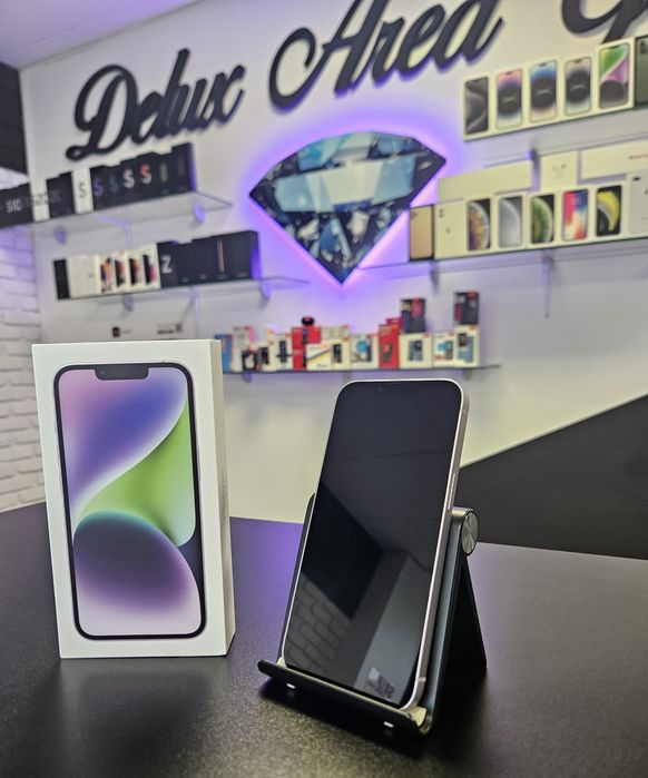 Iphone 14 / Black/Purple/Starlight / 128 GB / DeluxGSM