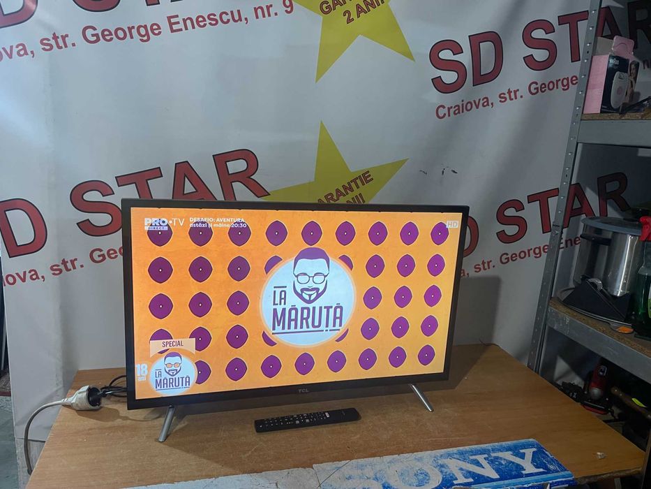 Televizor LED Triplu Tuner  TCL, 32DD420/82cm Garantie 2 ani