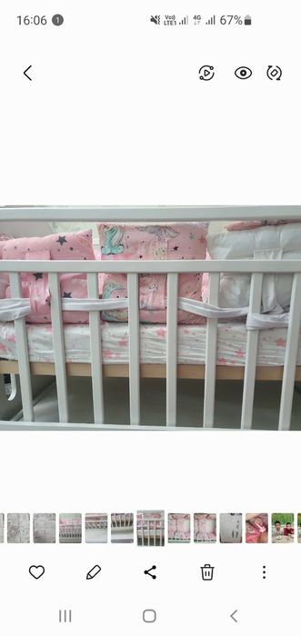 Продам детскую кровать маятник