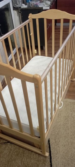 Манеж 3 в 1 с ящиком + бортики с бельем