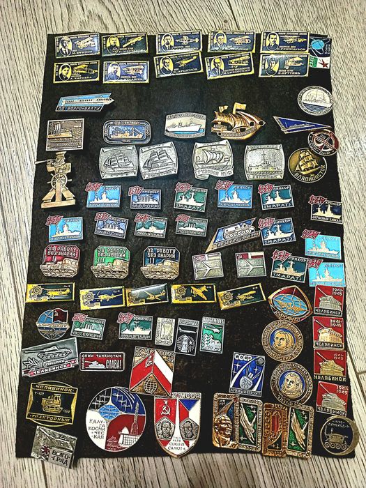 Значки в ассортименте