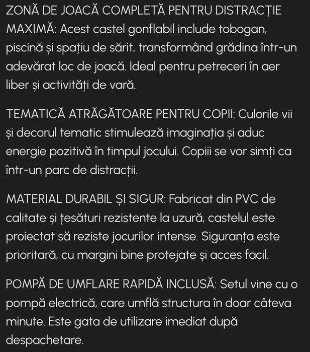 Castel gonflabil