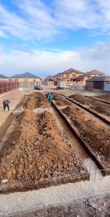 Фундамент заливка!