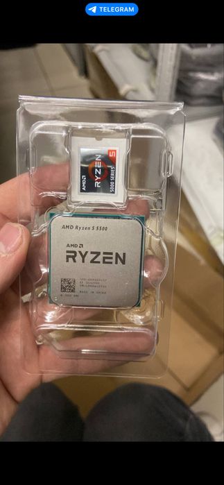 Игровой процессор RYZEN 5 5500 BOX (как новый)