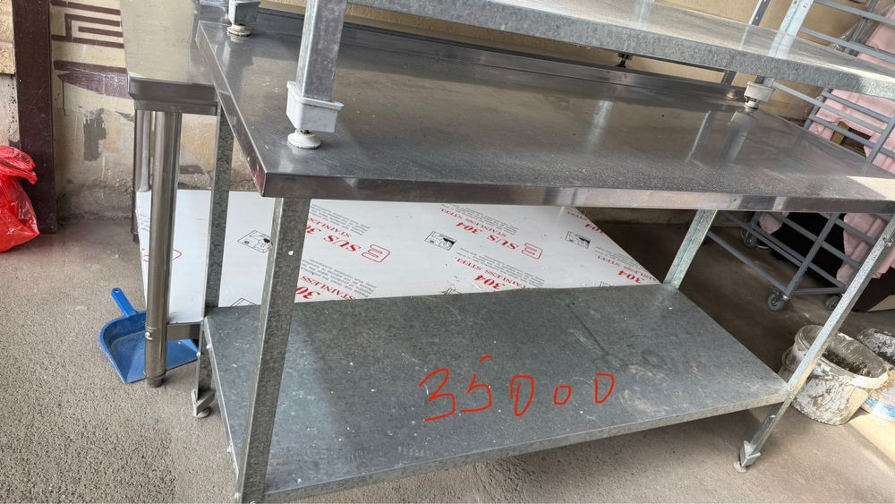 железные столы для кухни