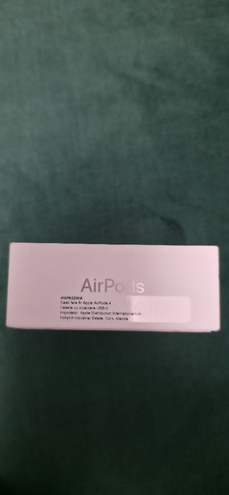 Apple Airpods 4 A3050 A3053 A3058 MXP63ZM/A - Produs nou