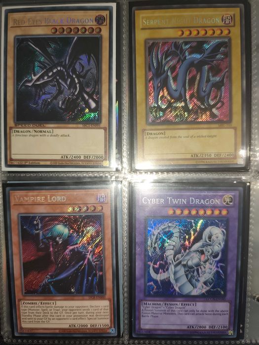 Предлагам yu gi oh foil карти