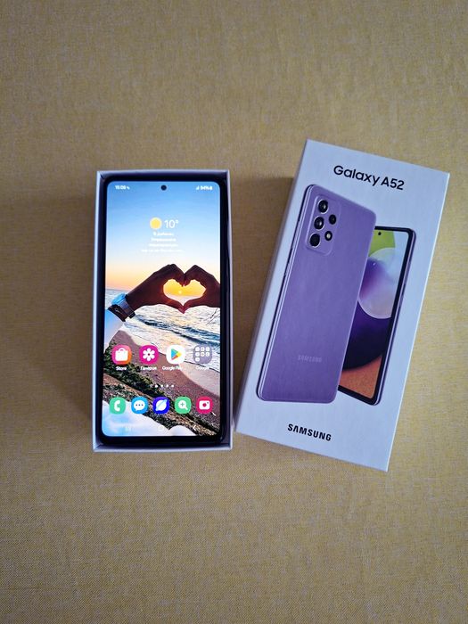 Телефон SASUNG Galaxy A 52 Violet  128 GB