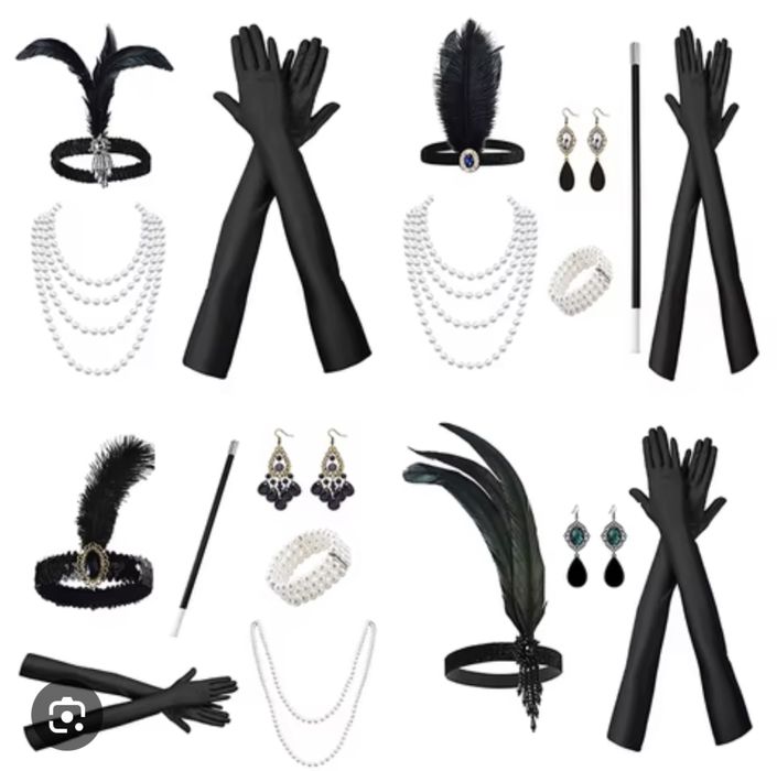 Украшения в стиле Гэтсби