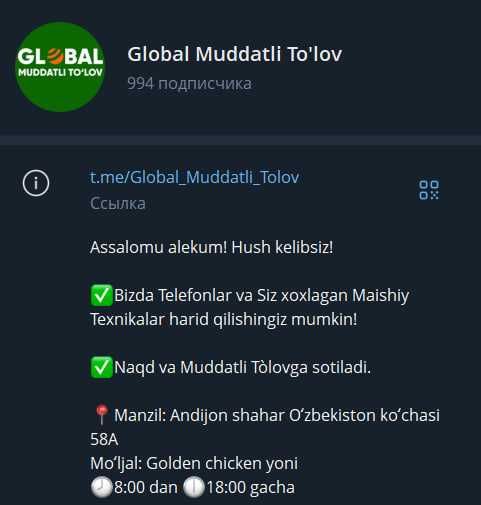 iPhone 13 128/GB 85% Muddatli Tolovga