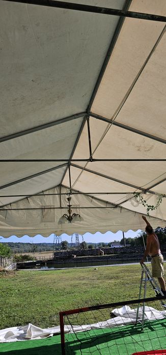 Vând cort evenimente(depozitare) 14m/7m
