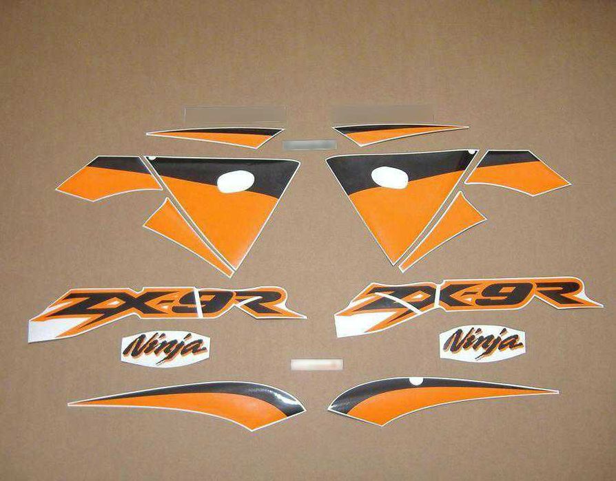 Стикери Kawasaki ZX9R Ninja 1994-2003 лепенки кавазаки 900 зх9р zx-9r