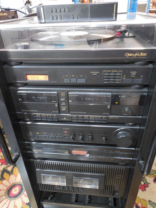 Vand Linie audio Schneider Open Air 1000 HiFi clasic anii 80 culoare negru