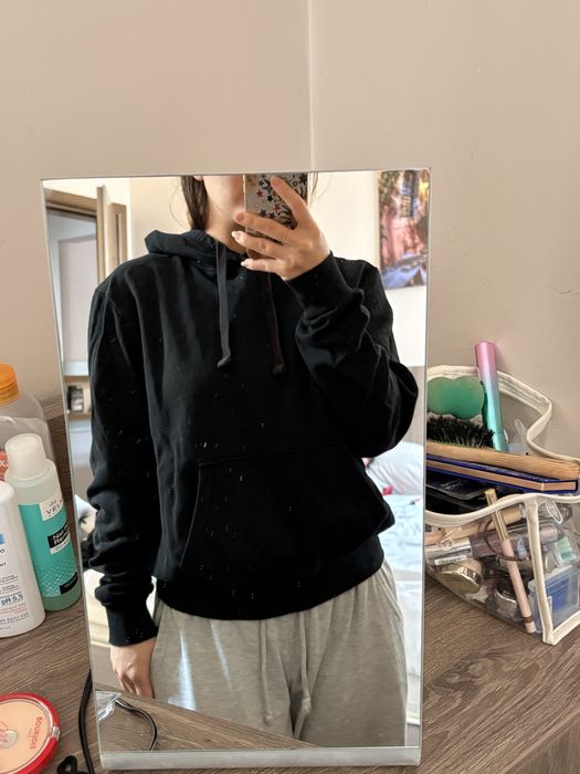 Черен суитшърт размер XS