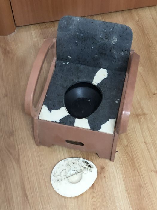 Горшок - стул  для девочки.