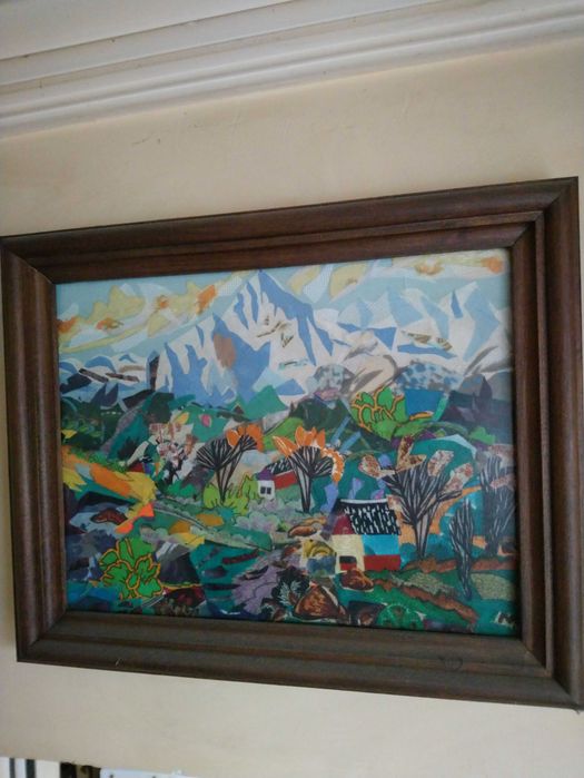 Картина "Алпийски пейзаж".