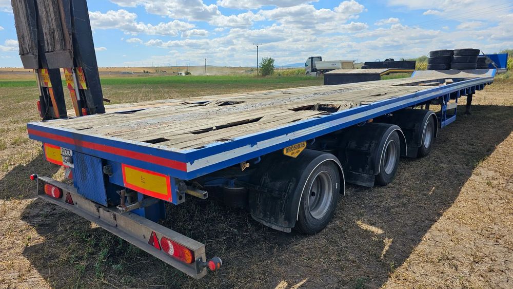 Broshuis 3 axe Semiremorcă platformă extensibila la 46 m