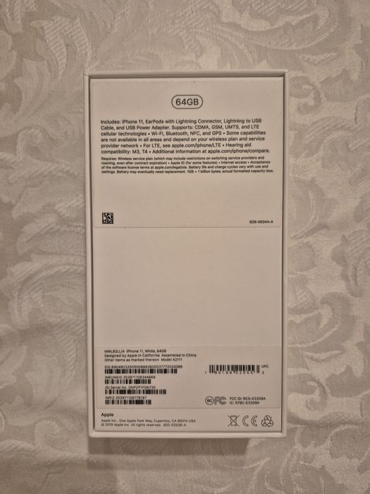 iPhone 11 64 GB Бял + JBL Vibe Buds